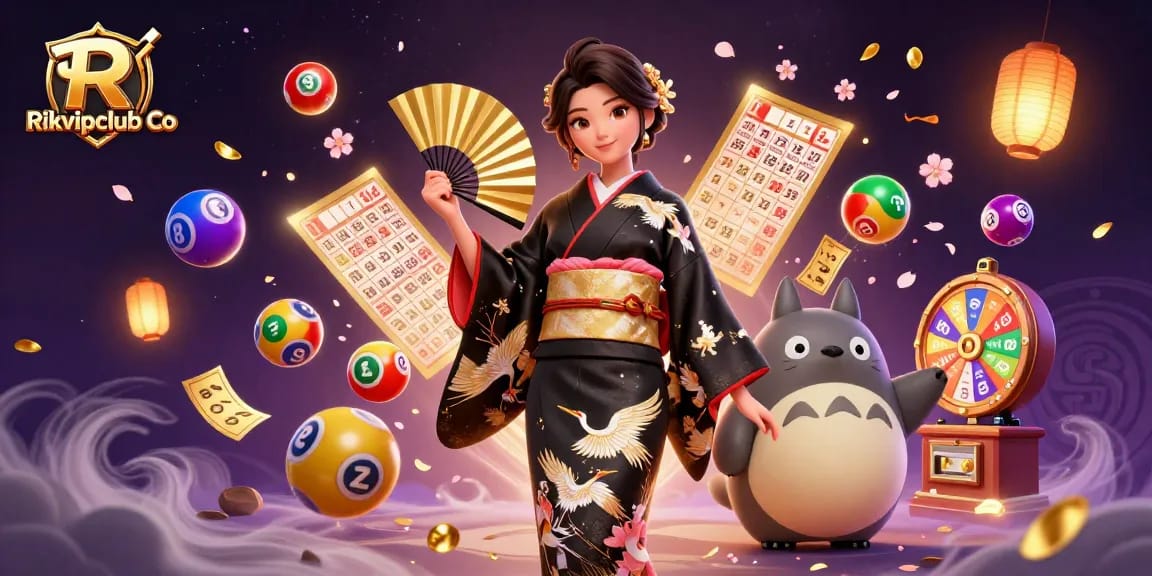 Engage in thrilling games at Rikvipclub Co with vibrant lottery elements and festive atmosphere.