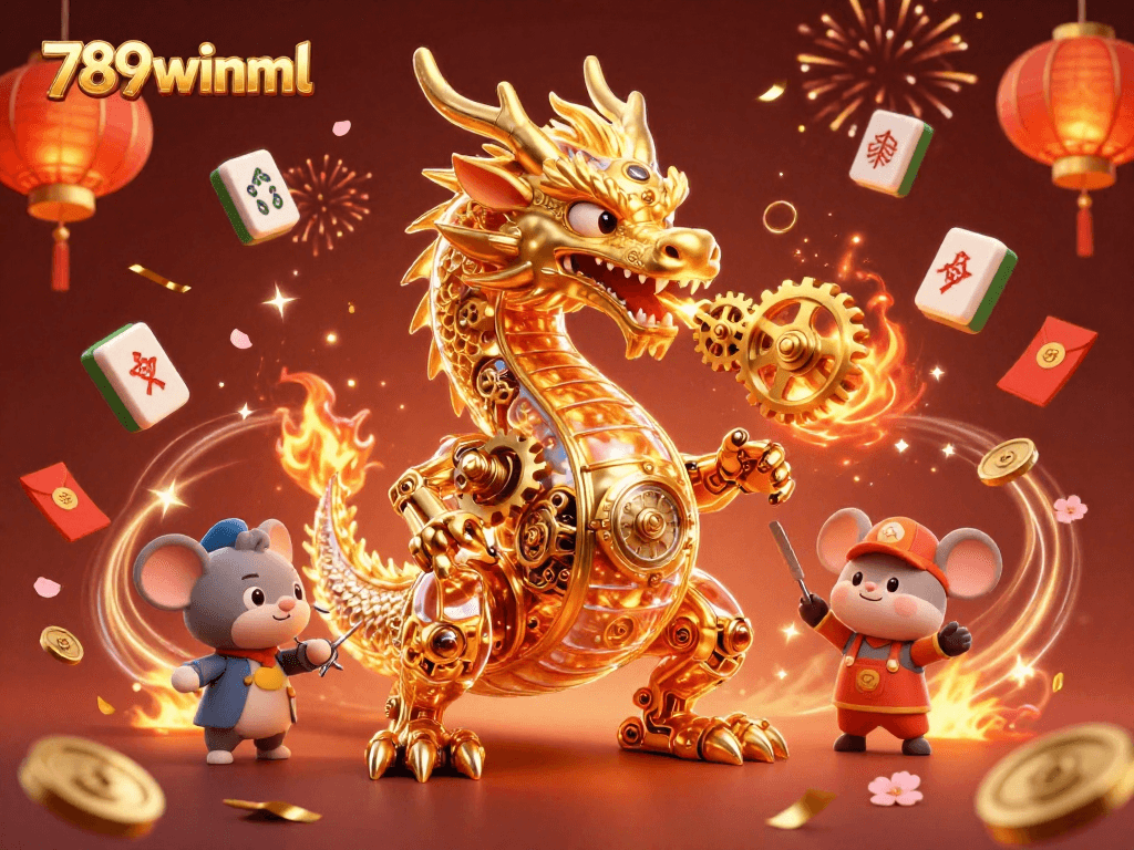 Experience thrilling plays and rich rewards with 789winml in this vibrant casino illustration.