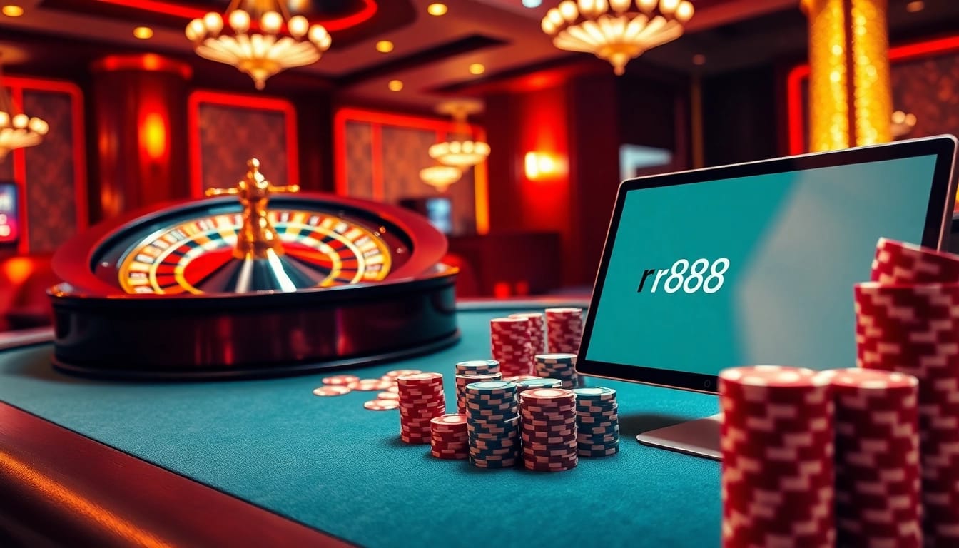 Engage with the rr88 link while enjoying thrilling games at a luxurious casino.