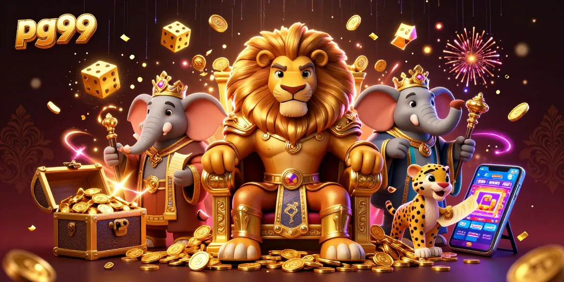 Experience thrilling games at pg99 casino with a magnificent lion king and dazzling jackpots.