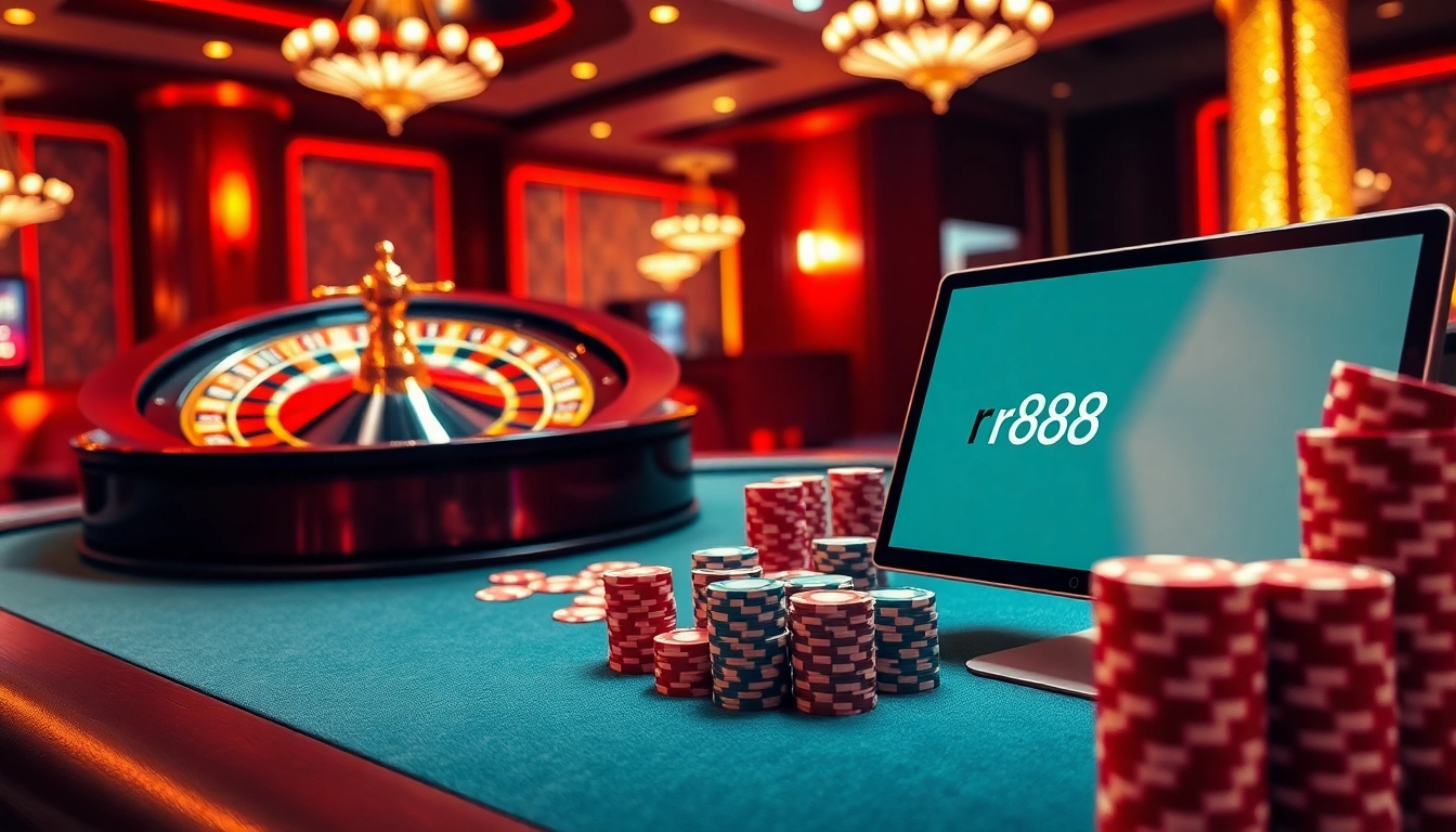 Engage with the rr88 link while enjoying thrilling games at a luxurious casino.