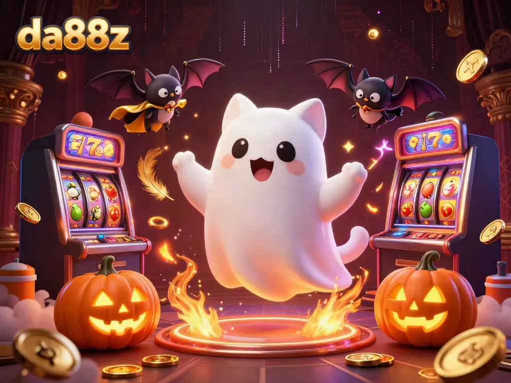 Engage with thrilling slot games at da88z, featuring vibrant characters and dynamic casino elements.
