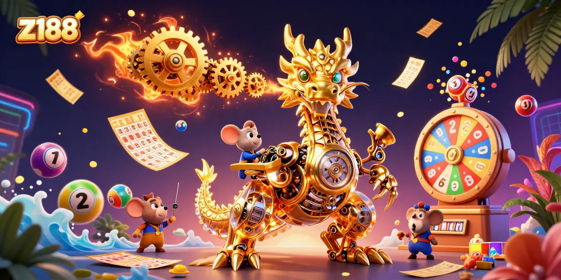Experience thrilling gaming with z188, featuring a dazzling dragon and lottery excitement!