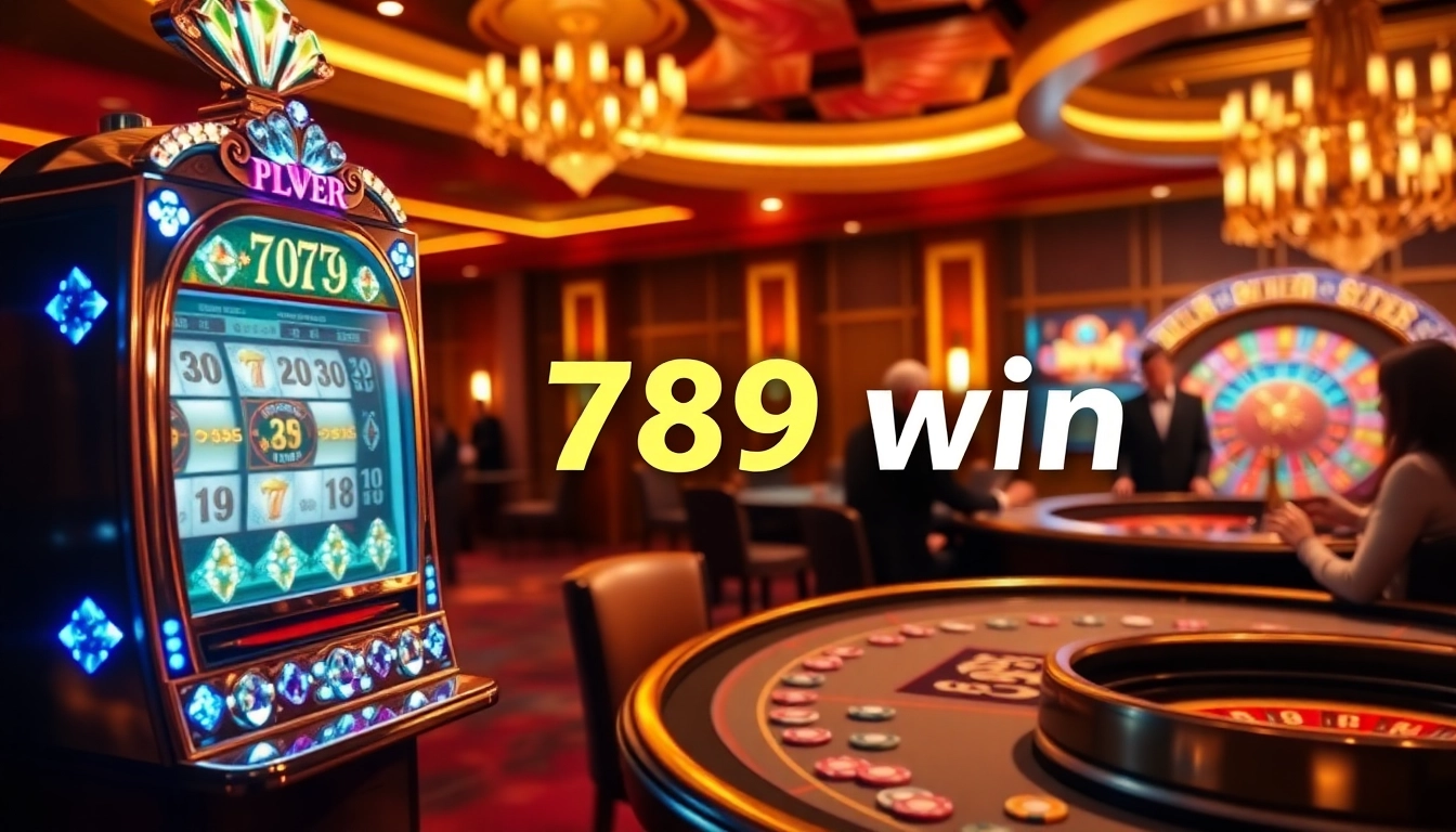 Gambling scene showcasing players enjoying a high-stakes poker game at 789 win casino.