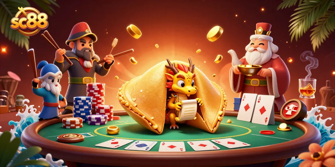 Engage with the captivating world of sc88 through a vibrant casino art scene featuring poker elements.